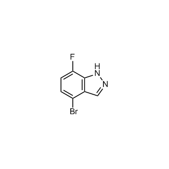 1186334 63 3 4 Bromo 7 Fluoro 1H Indazole ChemScene Llc