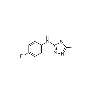 685113 00 2 N 4 Fluorophenyl 5 Methyl 1 3 4 Thiadiazol 2 Amine