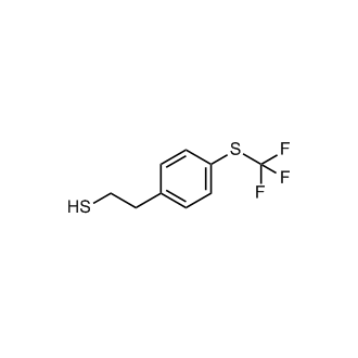 1443326 88 2 2 4 Trifluoromethyl Thio Phenyl Ethane 1 Thiol