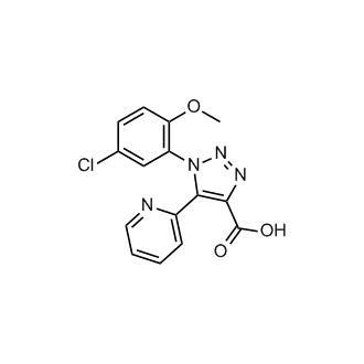 1326922 65 9 1 5 Chloro 2 Methoxyphenyl 5 Pyridin 2 Yl 1H 1 2 3