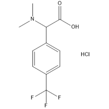 2680614 74 6 2 Dimethylamino 2 4 Trifluoromethyl Phenyl Acetic