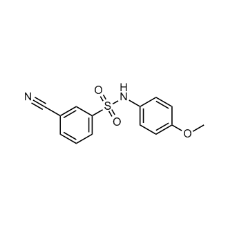 1004035 01 1 3 Cyano N 4 Methoxyphenyl Benzenesulfonamide