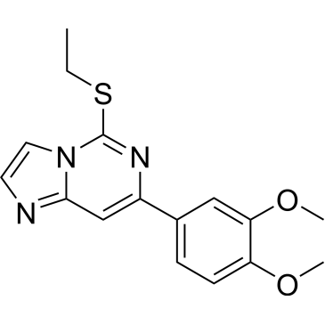 7-(3,4-dimethoxyphenyl)-5-(ethylthio)imidazo[1,2-c]pyrimidine|CS-0000033