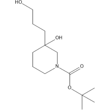 tert-butyl 3-hydroxy-3-(3-hydroxypropyl)piperidine-1-carboxylate|CS-0000042