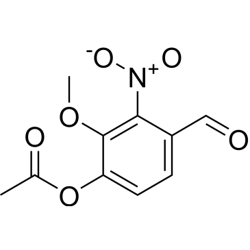 4-formyl-2-methoxy-3-nitrophenyl acetate|CS-0000135