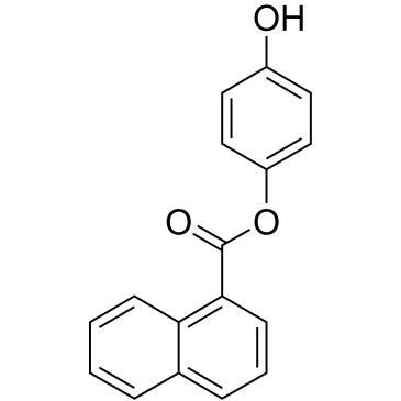 1-Naphthalenecarboxylic acid, 4-hydroxyphenyl ester|CS-0000207