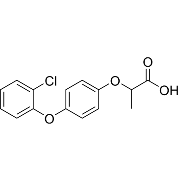 Propanoic acid, 2-[4-(2-chlorophenoxy)phenoxy]-|CS-0000242