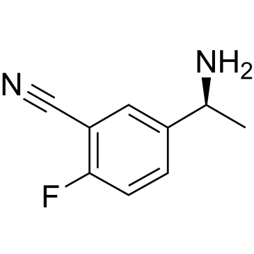 (S)-5-(1-aminoethyl)-2-fluorobenzonitrile|CS-0000359