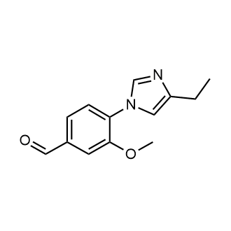 4-(4-ethyl-1H-imidazol-1-yl)-3-methoxybenzaldehyde|CS-0000391