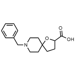 1-Oxa-8-azaspiro[4.5]decane-2-carboxylic acid, 8-(phenylmethyl)-|CS-0000737