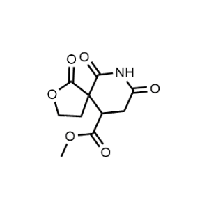 2-Oxa-7-azaspiro[4.5]decane-10-carboxylic acid, 1,6,8-trioxo-, methyl ester|CS-0000765