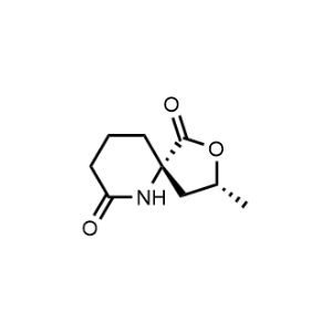 2-Oxa-6-azaspiro[4.5]decane-1,7-dione, 3-methyl-, (3R,5S)-rel-|CS-0000783