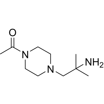 Ethanone, 1-[4-(2-amino-2-methylpropyl)-1-piperazinyl]-|CS-0000971
