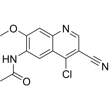 Acetamide, N-(4-chloro-3-cyano-7-methoxy-6-quinolinyl)-|CS-0001092
