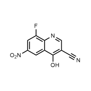3-Quinolinecarbonitrile, 8-fluoro-4-hydroxy-6-nitro-|CS-0001150
