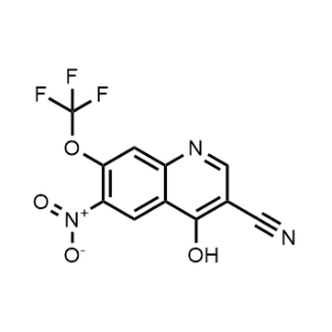 3-Quinolinecarbonitrile, 4-hydroxy-6-nitro-7-(trifluoromethoxy)-|CS-0001178