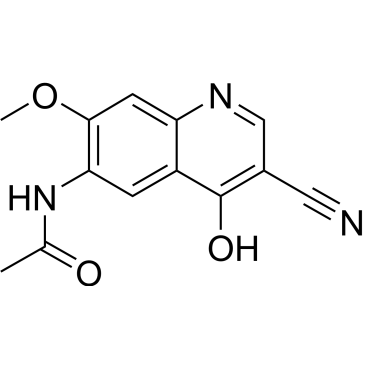 Acetamide, N-(3-cyano-4-hydroxy-7-methoxy-6-quinolinyl)-|CS-0001180