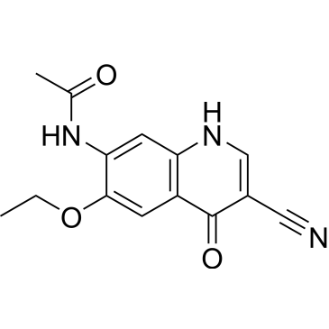 Acetamide, N-(3-cyano-6-ethoxy-1,4-dihydro-4-oxo-7-quinolinyl)-|CS-0001186