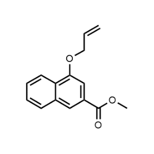 2-Naphthalenecarboxylic acid, 4-(2-propen-1-yloxy)-, methyl ester|CS-0001556