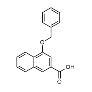 2-Naphthalenecarboxylic acid, 4-(phenylmethoxy)|CS-0001560