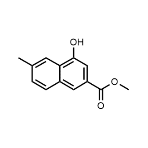 2-Naphthalenecarboxylic acid, 4-hydroxy-6-methyl-, methyl ester|CS-0001692