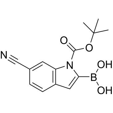 (1-(tert-Butoxycarbonyl)-6-cyano-1H-indol-2-yl)boronic acid|CS-0002223