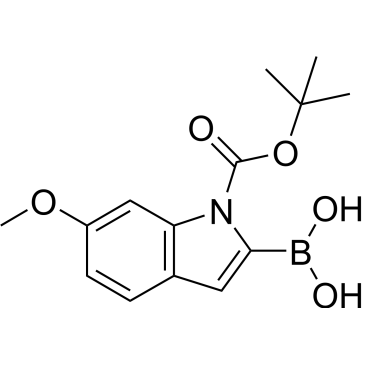 (1-(tert-Butoxycarbonyl)-6-methoxy-1H-indol-2-yl)boronic acid|CS-0002249