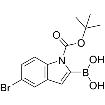 (5-Bromo-1-(tert-butoxycarbonyl)-1H-indol-2-yl)boronic acid|CS-0002263