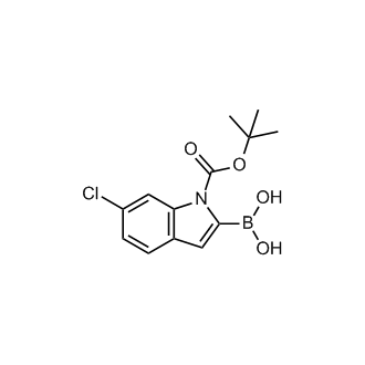 (1-(tert-Butoxycarbonyl)-6-chloro-1H-indol-2-yl)boronic acid|CS-0002267