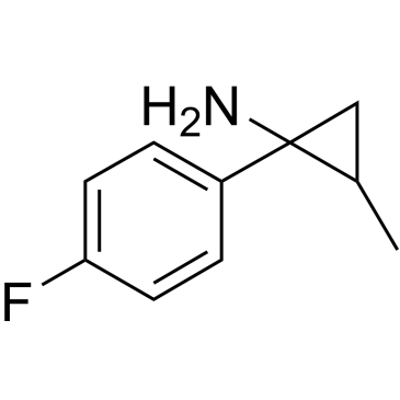 Cyclopropanamine, 1-(4-fluorophenyl)-2-methyl-|CS-0002288