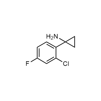 1-(2-chloro-4-fluorophenyl)cyclopropan-1-amine|CS-0002306