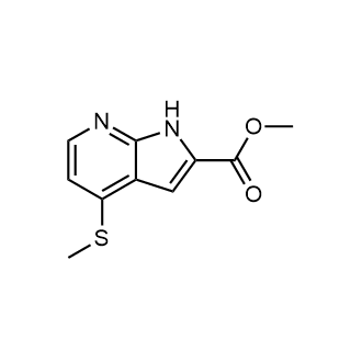 1H-Pyrrolo[2,3-b]pyridine-2-carboxylic acid, 4-(methylthio)-, methyl ester|CS-0002371