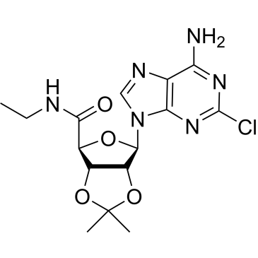 6-(6-amino-2-chloro-9H-purin-9-yl)-N-ethyl-2,2-dimethyltetrahydrofuro[3,4-d][1,3]dioxole-4-carboxamide|CS-0003165