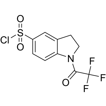 1-(2,2,2-trifluoroacetyl)indoline-5-sulfonyl chloride|CS-0003912