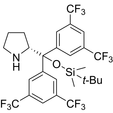 (2R)-2-[Bis[3,5-bis(trifluoromethyl)phenyl]-[(tert-butyldimethylsilyl)oxy]methyl]pyrrolidine|CS-0003924