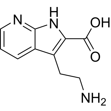 1H-Pyrrolo[2,3-b]pyridine-2-carboxylic acid, 3-(2-aminoethyl)-|CS-0004029