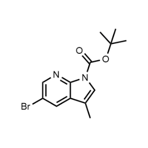 tert-Butyl 5-bromo-3-methyl-1H-pyrrolo[2,3-b]pyridine-1-carboxylate|CS-0004073