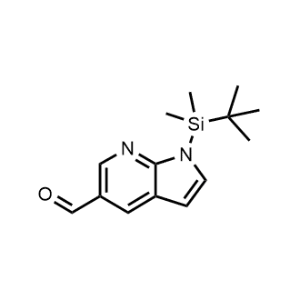 1H-Pyrrolo[2,3-b]pyridine-5-carboxaldehyde, 1-[(1,1-dimethylethyl)dimethylsilyl]-|CS-0004162