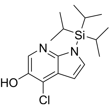 4-Chloro-1-[tris(propan-2-yl)silyl]-1H-pyrrolo[2,3-b]pyridin-5-ol|CS-0004166