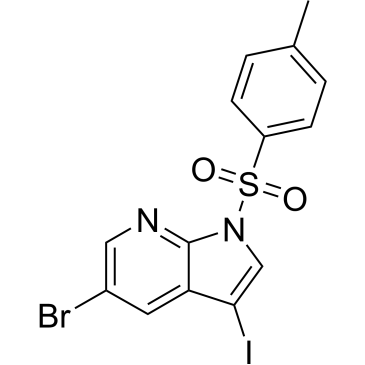 5-bromo-3-iodo-1-tosyl-1H-pyrrolo[2,3-b]pyridine|CS-0004206
