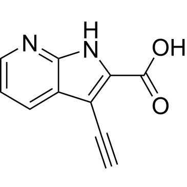 1H-Pyrrolo[2,3-b]pyridine-2-carboxylic acid, 3-ethynyl-|CS-0004363