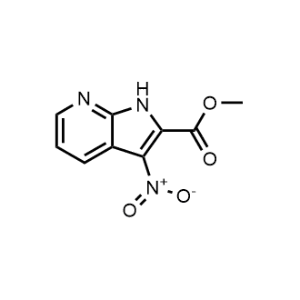 1H-Pyrrolo[2,3-b]pyridine-2-carboxylic acid, 3-nitro-, methyl ester|CS-0004371