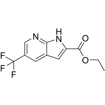 Ethyl 5-(trifluoromethyl)-1H-pyrrolo[2,3-b]pyridine-2-carboxylate|CS-0004412