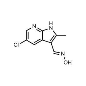 1H-Pyrrolo[2,3-b]pyridine-3-carboxaldehyde, 5-chloro-2-methyl-, oxime|CS-0004616