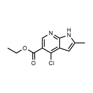 1H-Pyrrolo[2,3-b]pyridine-5-carboxylic acid, 4-chloro-2-methyl-, ethyl ester|CS-0004630