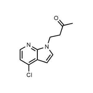 2-Butanone, 4-(4-chloro-1H-pyrrolo[2,3-b]pyridin-1-yl)|CS-0004701