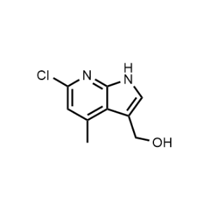 1H-Pyrrolo[2,3-b]pyridine-3-methanol, 6-chloro-4-methyl-|CS-0004824
