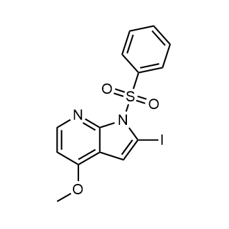 2-iodo-4-methoxy-1-(phenylsulfonyl)-1H-Pyrrolo[2,3-b]pyridine |CS-0005101