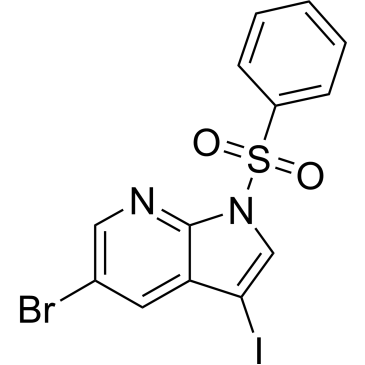 1-(Benzenesulfonyl)-5-bromo-3-iodo-1H-pyrrolo[2,3-b]pyridine|CS-0005147