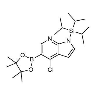 4-Chloro-5-(4,4,5,5-tetramethyl-1,3,2-dioxaborolan-2-yl)-1-(triisopropylsilyl)-1H-pyrrolo[2,3-b]pyridine|CS-0005216